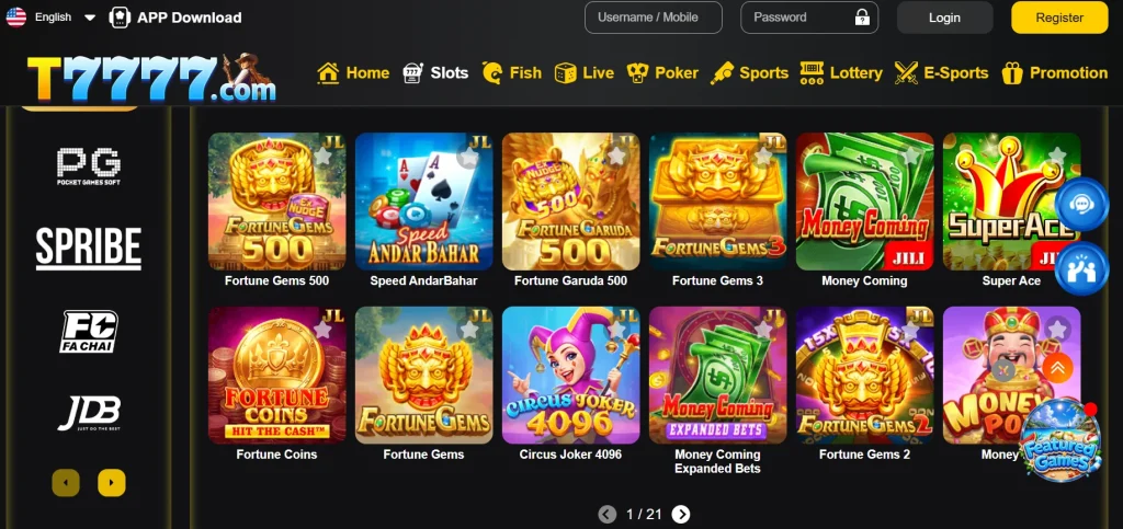 T7777 Game